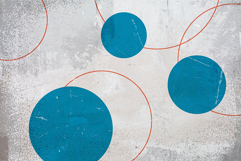 Brutalism design geometriska mattor - Tenstickers