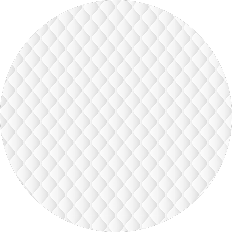 Vadderad textur matta - Tenstickers