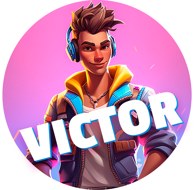 Videospel manlig karaktär vinylmatta sovrum - Tenstickers