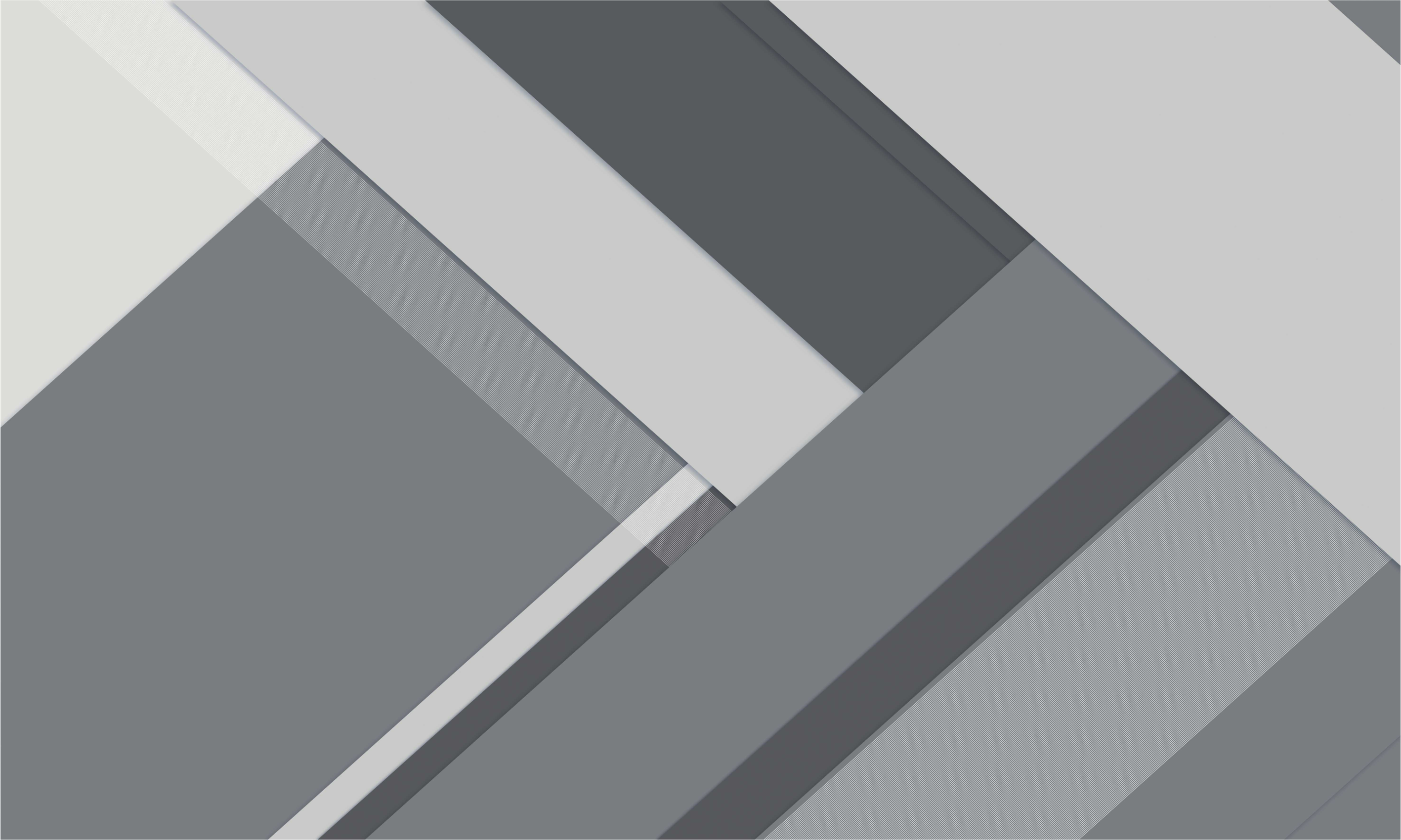 Geometrisk grå Vinylmatta studera - Tenstickers