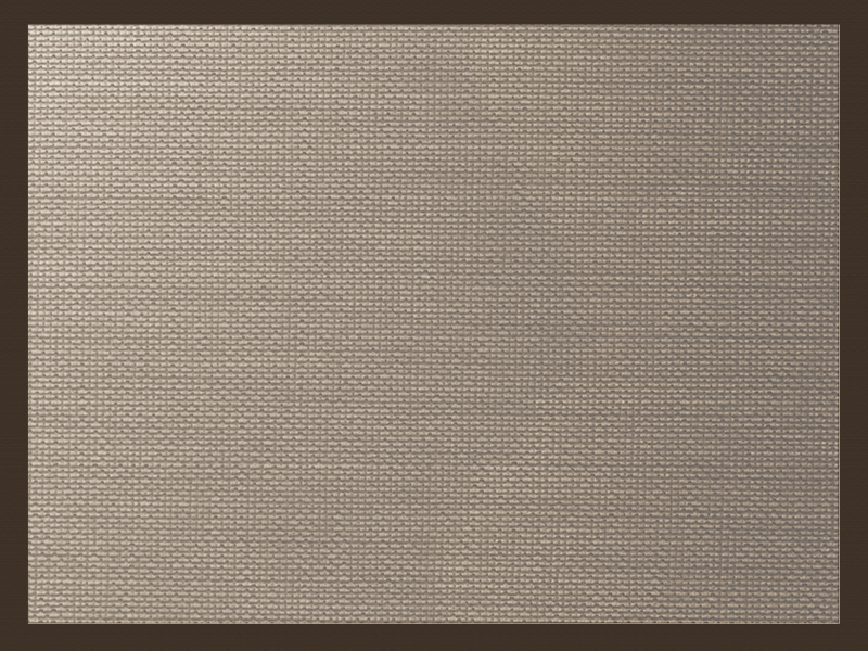 Mörkare färgkontur Vinylmatta beige - Tenstickers