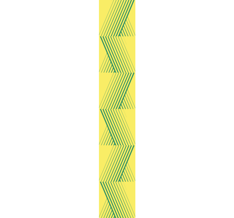 Diagonala randlinjer tapet geometriska former - Tenstickers