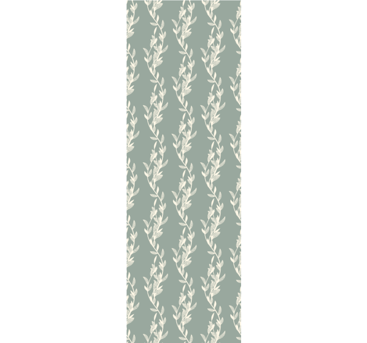 Delikat vinstocksdesign Tapet blommig - Tenstickers