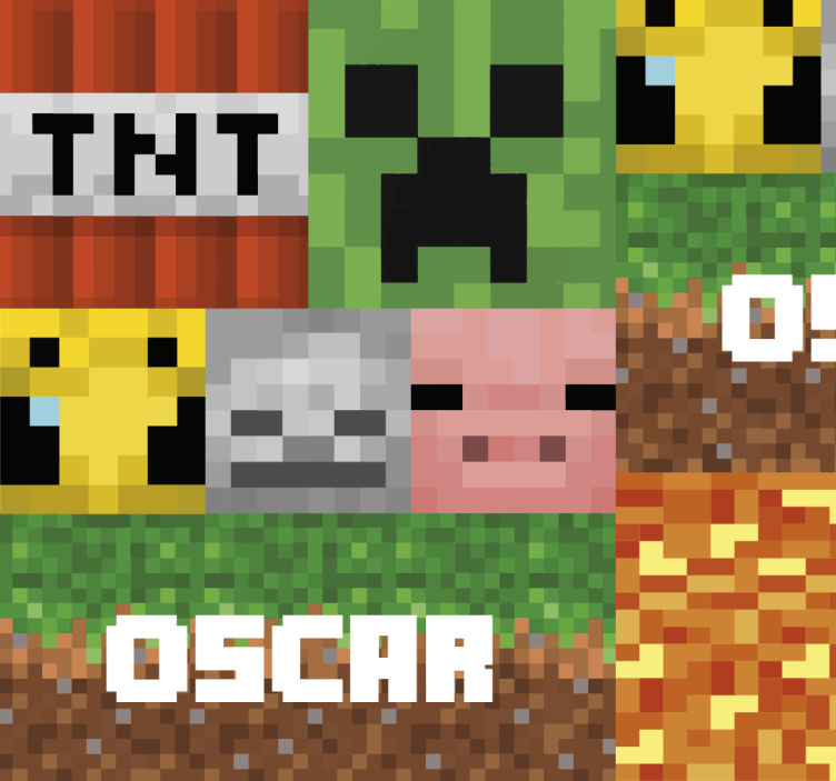 Geometriskt spelmönster Ungdom tapeter - Tenstickers