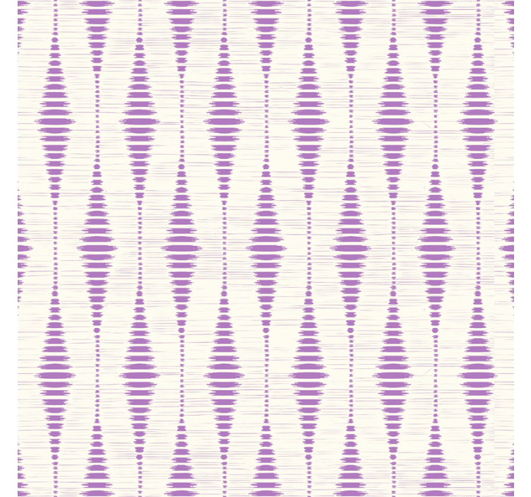 Lila rabaul ikat geometriska tapeter - Tenstickers
