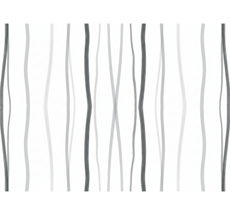 Tapet andra texturer grå eleganta ränder - Tenstickers