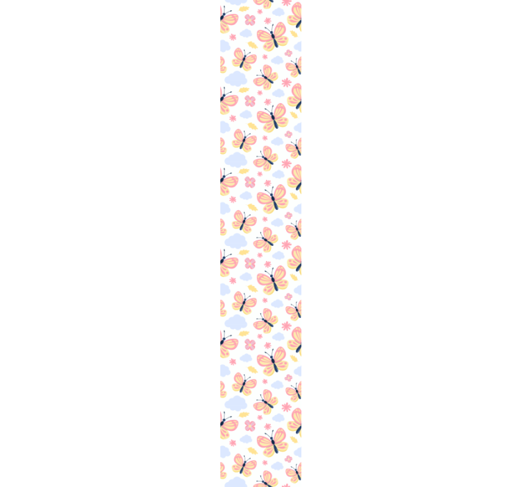 Fjärilar på vit bakgrundsbild - Tenstickers