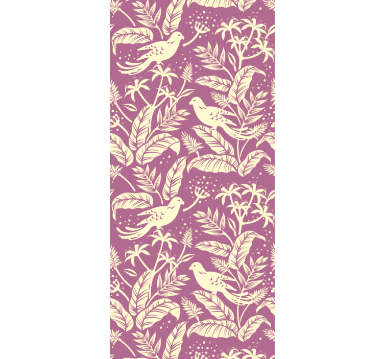 Fåglar på grenarna djur tapeter - Tenstickers