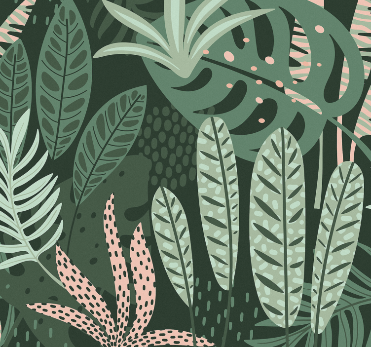 Sommar tapeter för palmer - Tenstickers