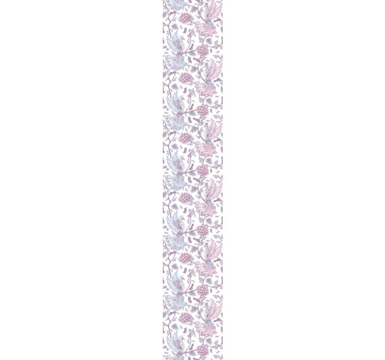 Blommor och djurmönster tapeter - Tenstickers