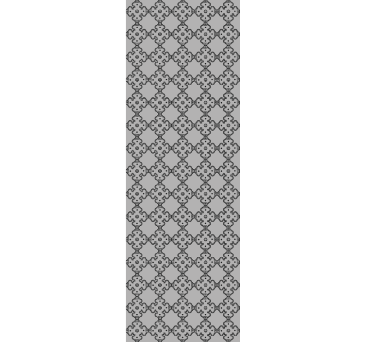 Grå vintage koreansk klassisk tapet - Tenstickers