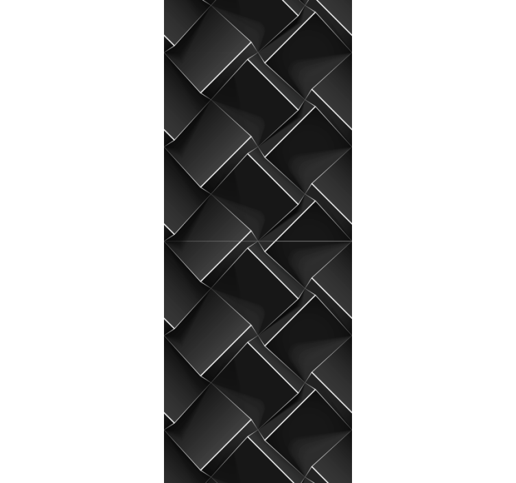 3d kubisk fyrkantig 3d tapet - Tenstickers