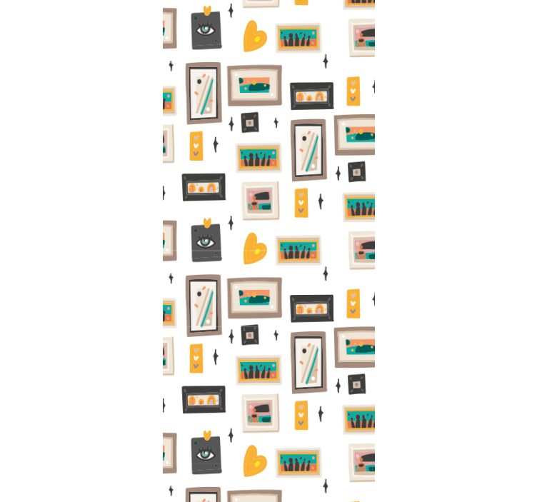 Retro kontorsmotiv industriell tapet - Tenstickers