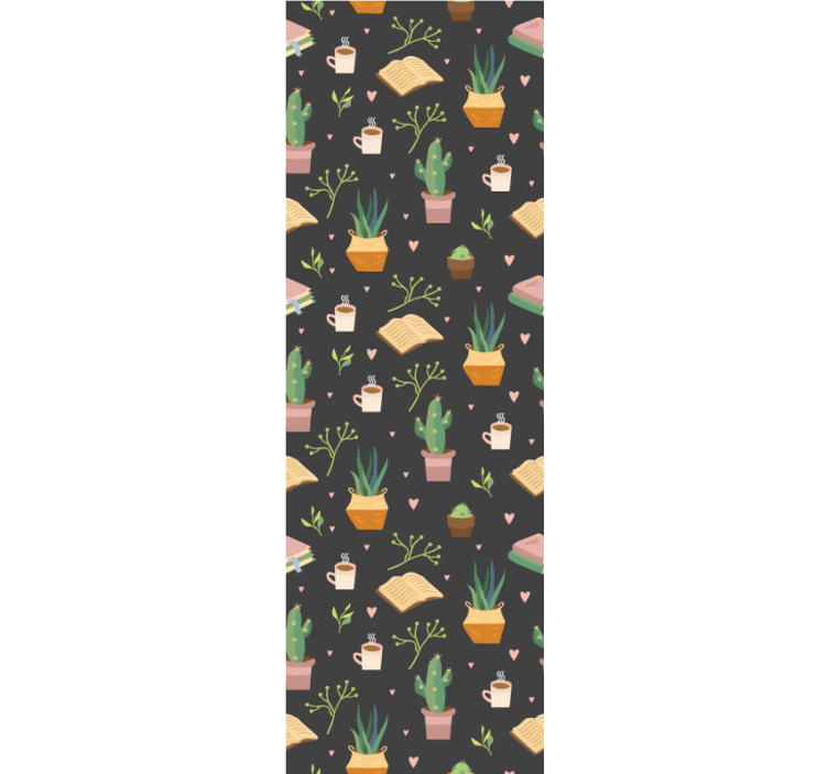 Kaktus mysmönster tapet natur - Tenstickers
