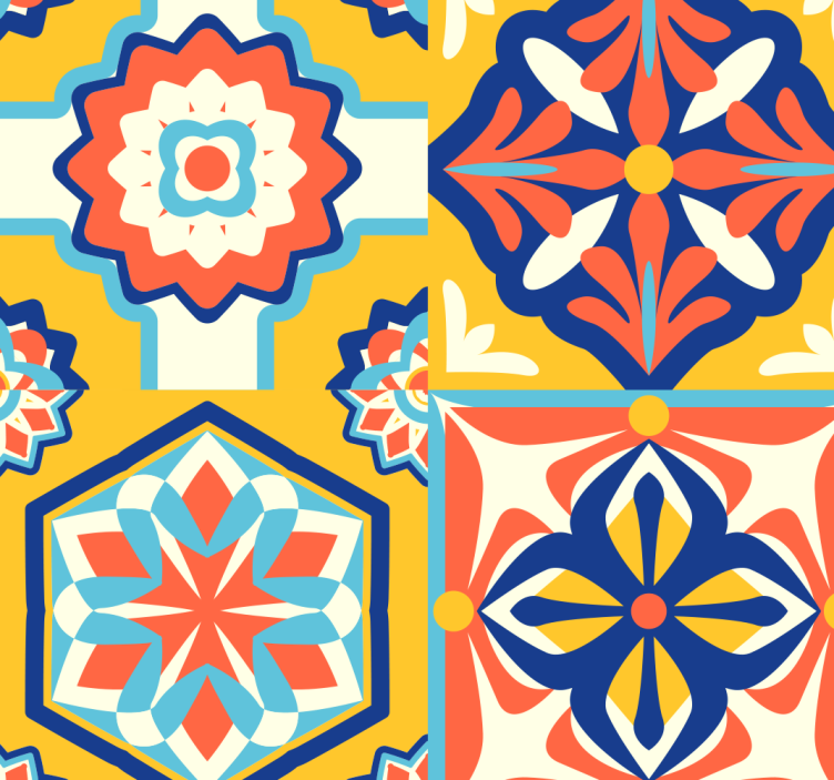 Utbud av olika dekorativa tapeter - Tenstickers