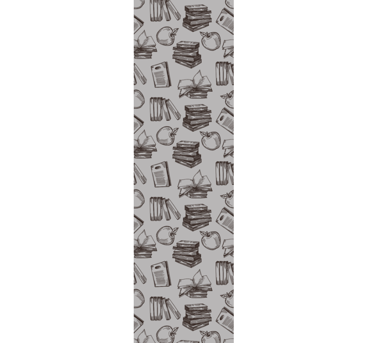 Litterär skiss brev tapet - Tenstickers