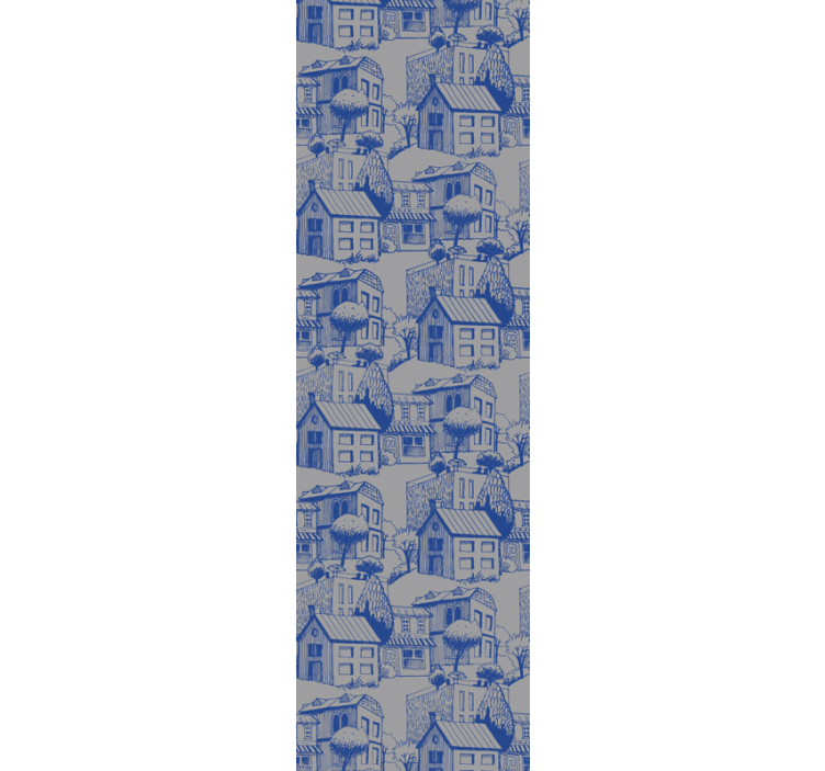 Urban skiss illustration Tapet städer och länder - Tenstickers