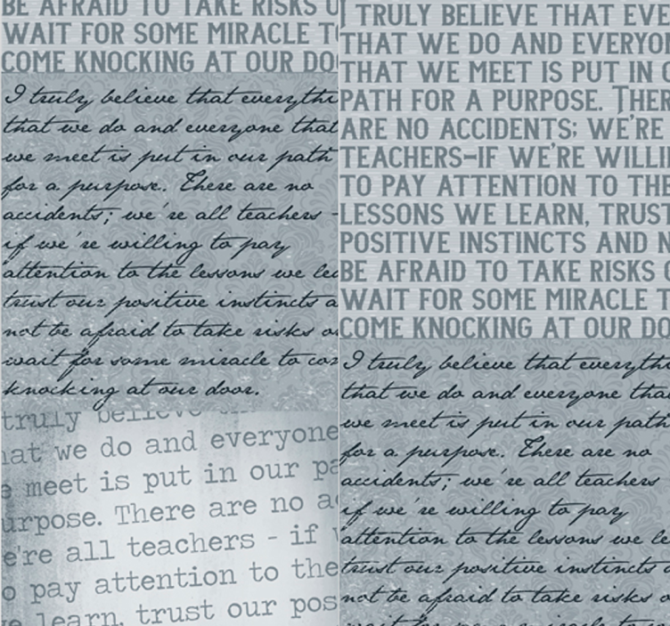 Något att tänka på tapeter - Tenstickers