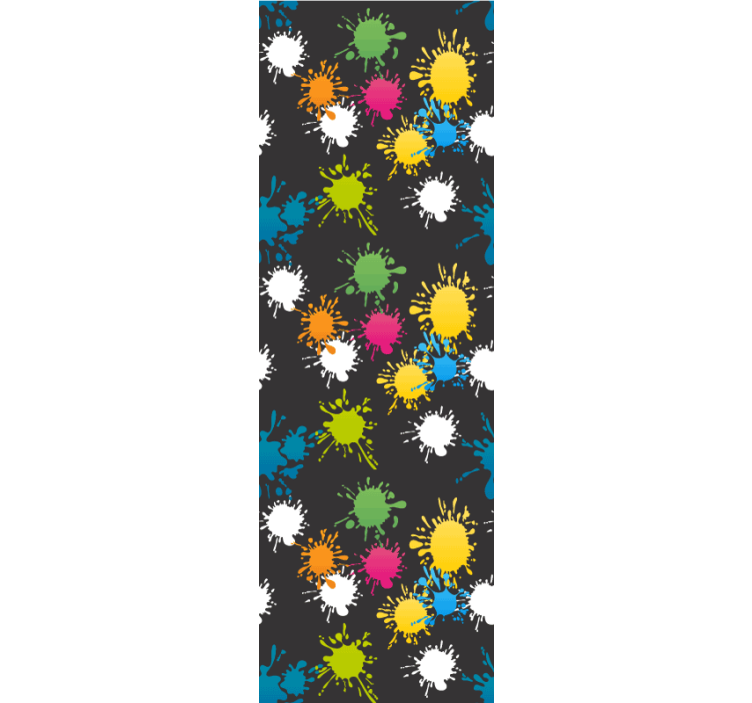 Färg fest konst tapeter - Tenstickers