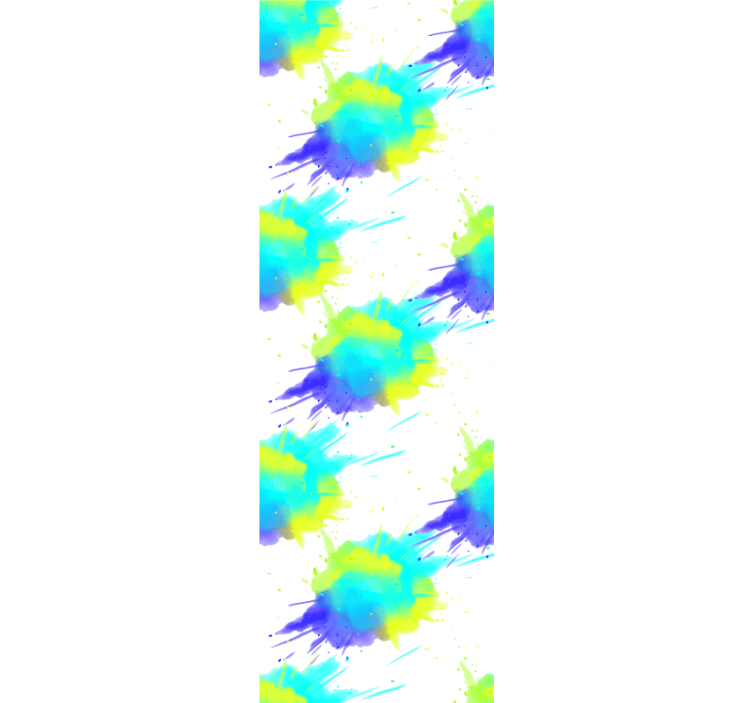 Stänkt färgmotiv abstrakt tapet - Tenstickers