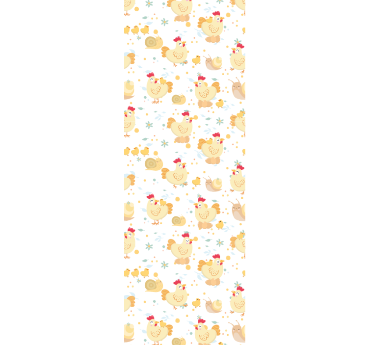 Charmiga kycklingar Dyr tapet - Tenstickers