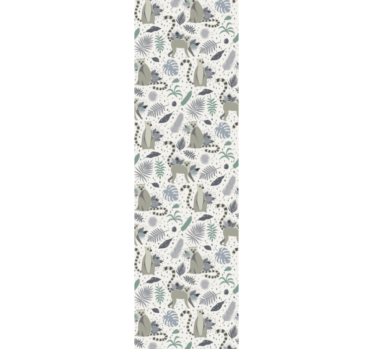 Safari djurmönster Dyr tapet - Tenstickers