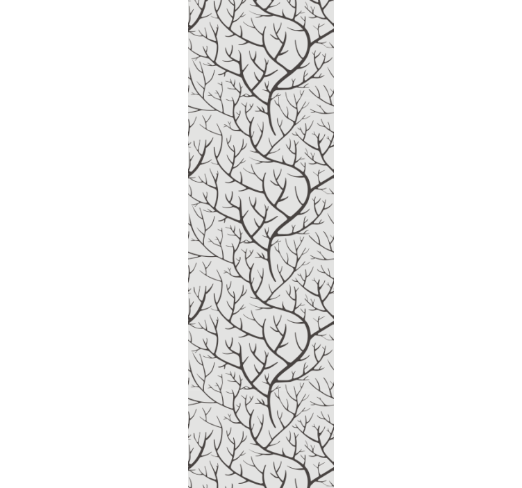 Kala grenar mönster Tapet träd - Tenstickers