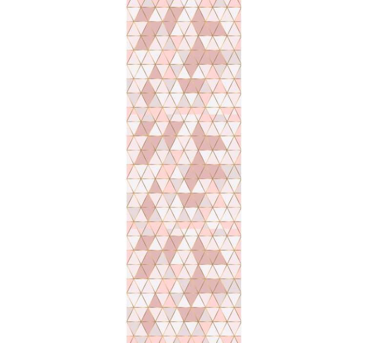 Geometrisk triangulär Tapet trianglar - Tenstickers