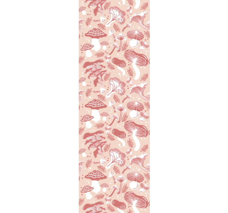 Svamp motiv Tapet konst - Tenstickers