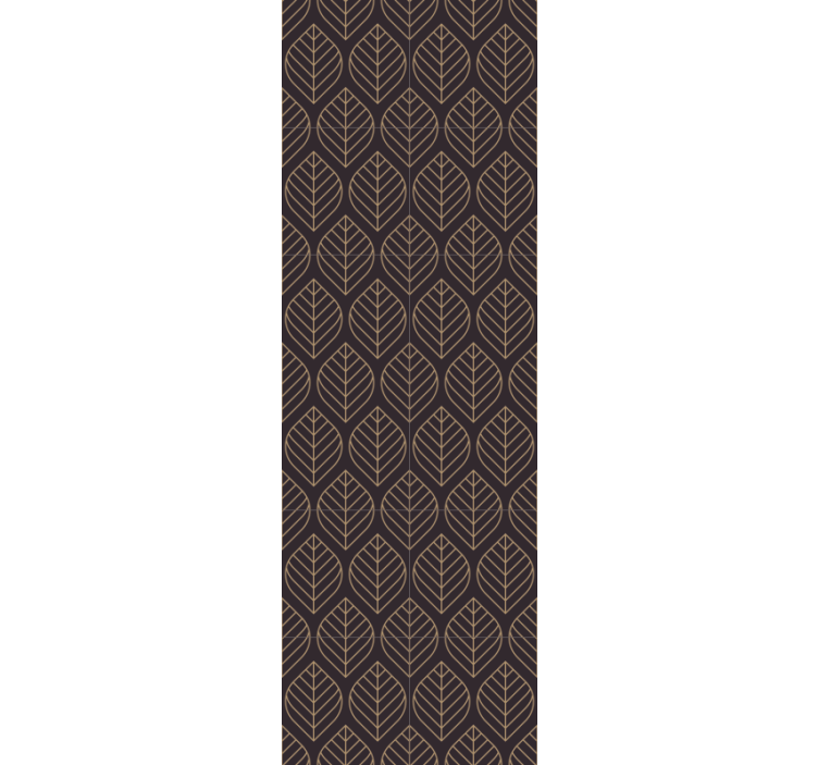 Höstlöv elegant design modern tapet - Tenstickers