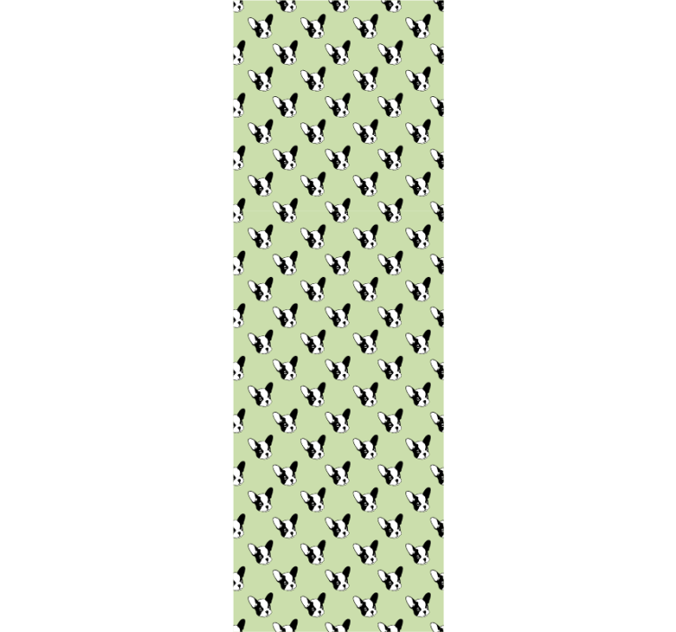 Hund siluett mönster Tapet hundar - Tenstickers