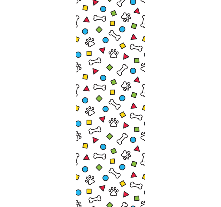 Lekfulla husdjursmotiv Tapet hundar - Tenstickers