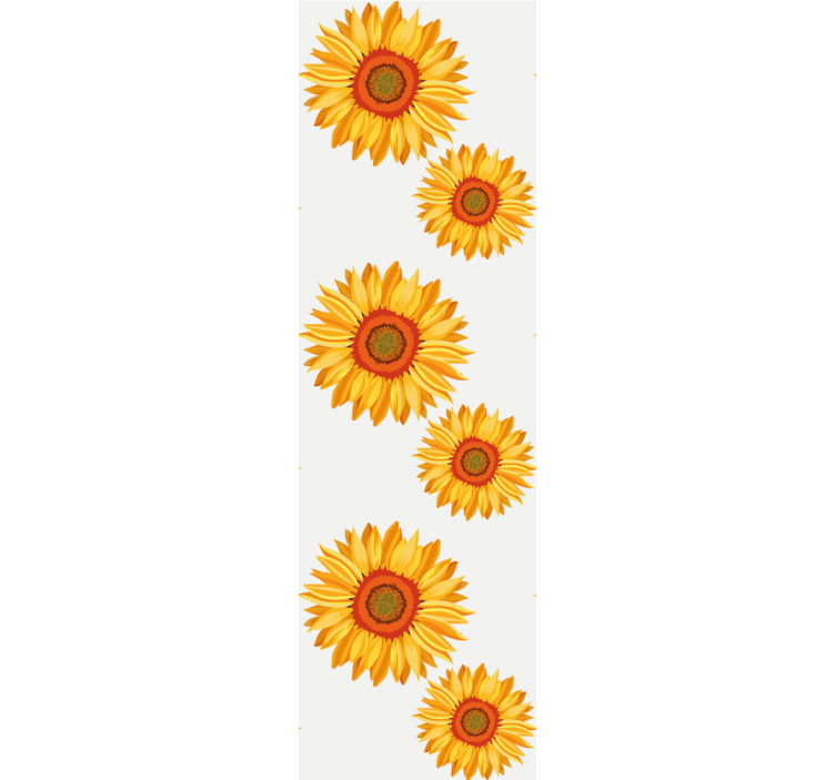 Snygga blommor blommiga tapeter - Tenstickers