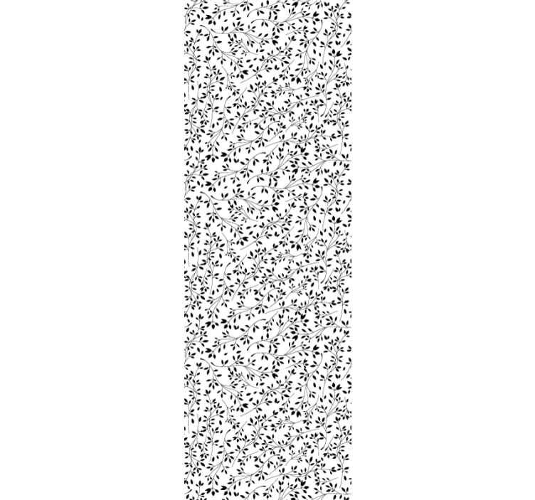 Blommig inveckladhet Tapet blommor - Tenstickers