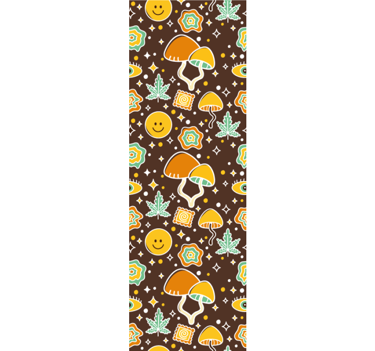 Leende motiv Tapet konst - Tenstickers