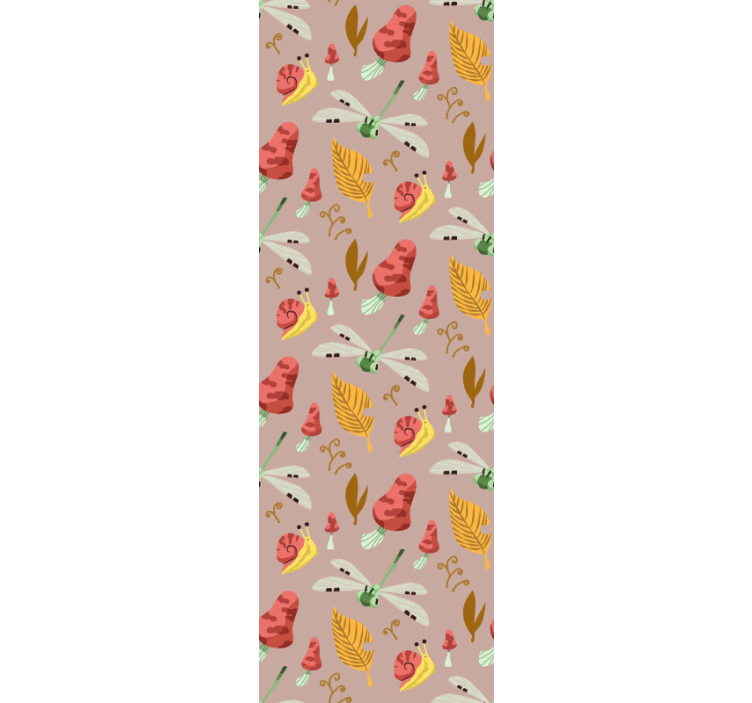 Fantasifulla naturmotiv Tapet konst - Tenstickers