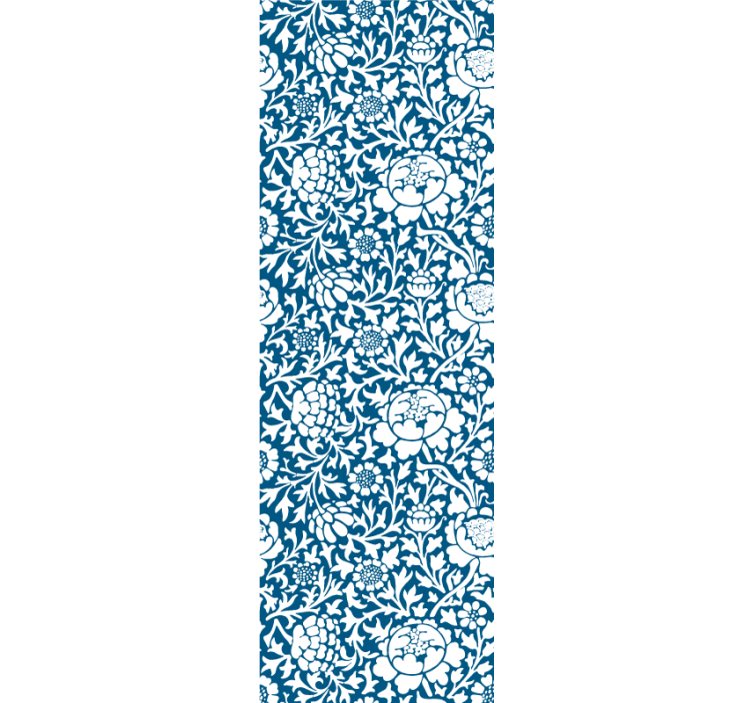 Blommig elegans motiv Tapet blommig - Tenstickers