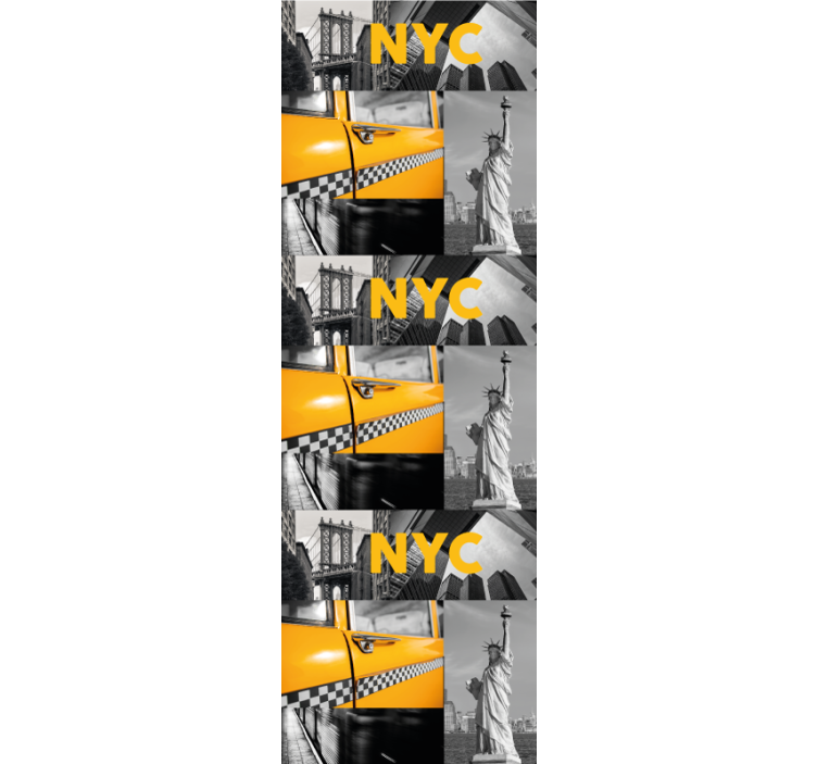 Urban collage Tapet städer och länder - Tenstickers