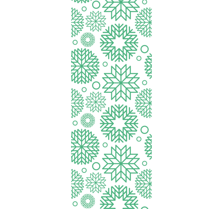 Geometriska blommor tapet geometriska former - Tenstickers