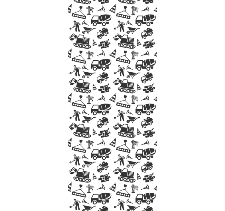 Konstruktionsmotiv industriell tapet - Tenstickers