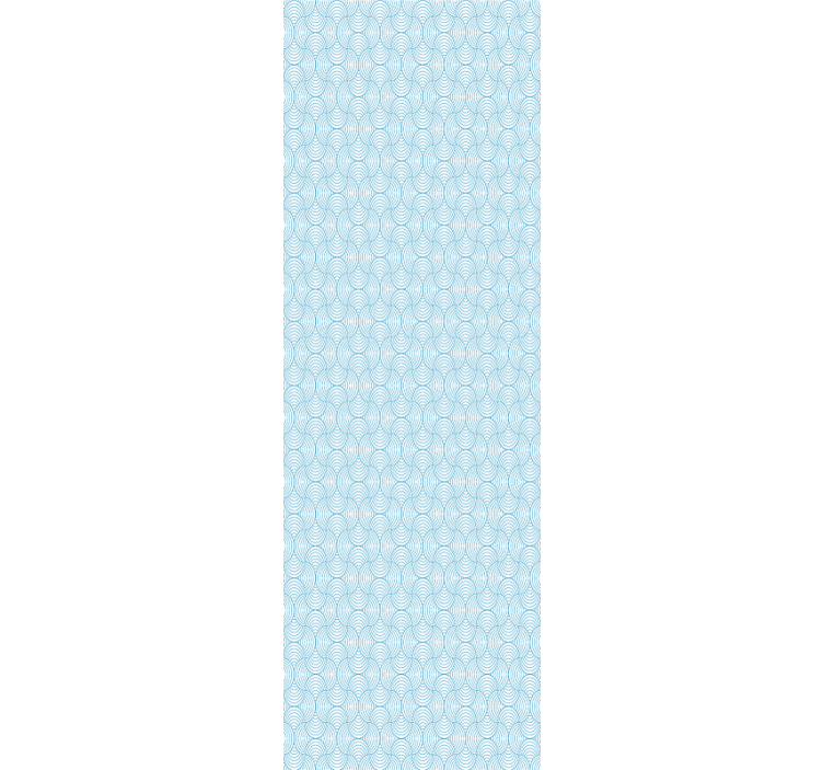 Vågmönster tapet geometriska former - Tenstickers