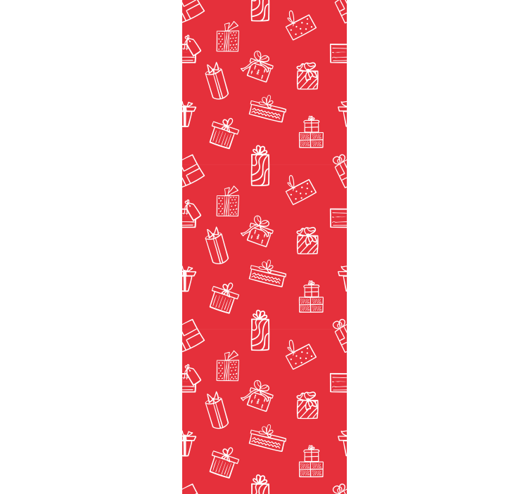 Presentmönster motiv Tapet jul - Tenstickers