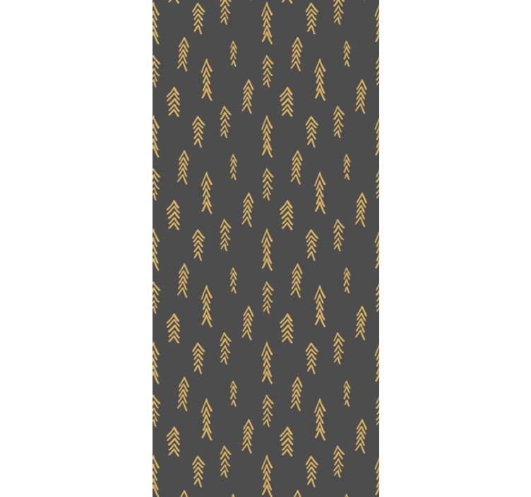 Pilmönster motiv tapet geometriska former - Tenstickers