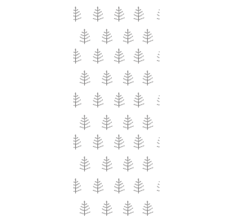 Förenklad botanisk Tapet blad - Tenstickers