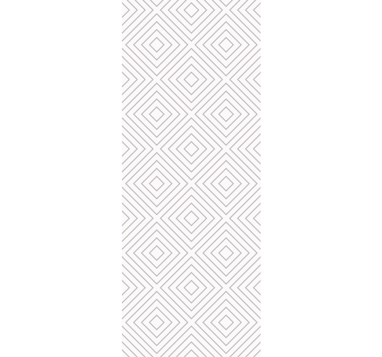 Vit med grå rutor mönster tapet - Tenstickers