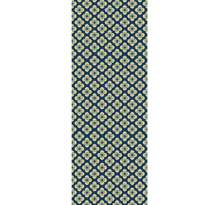 Dekorativa mönster Tapet blommig - Tenstickers