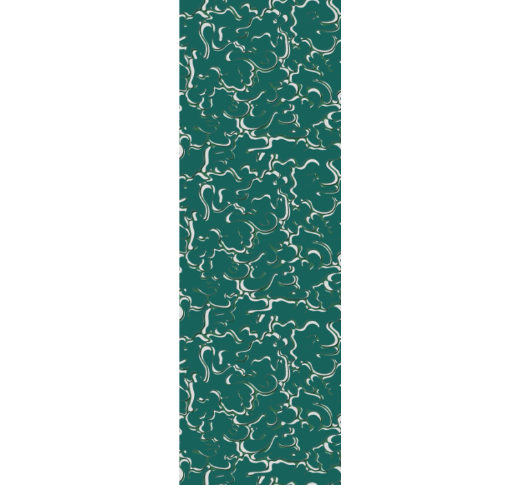 Abstrakta virvlar tapet geometriska former - Tenstickers