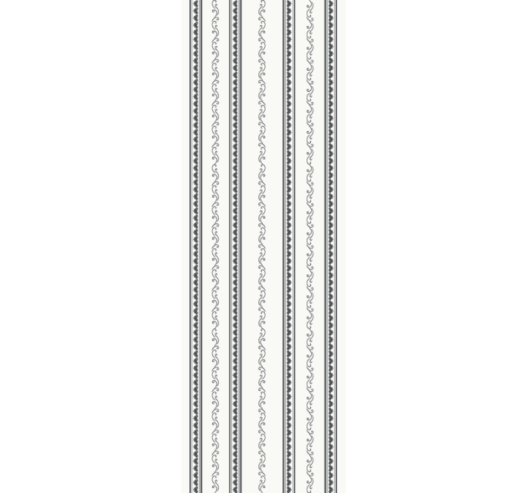 Elegant randigt motiv Randig tapet - Tenstickers