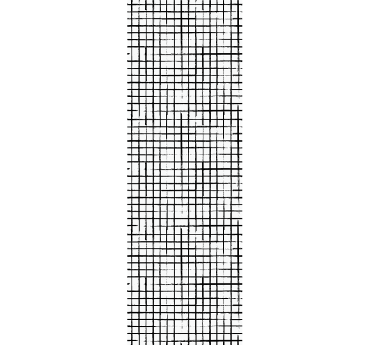 Rutmönster tapet geometriska former - Tenstickers