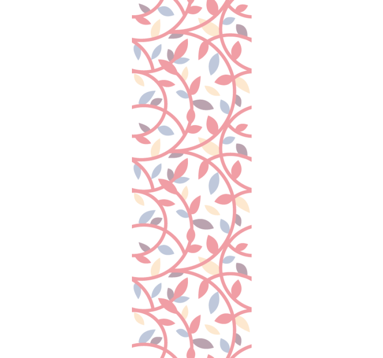 Sammanflätade vinstockar Tapet prydnadsföremål - Tenstickers